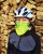 Chusta wielofunkcyjna na rower termoaktywna 8w1 bandana zielona