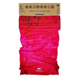 Chusta bandana różowa termoaktywna 8w1 