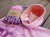 ponczo dla dzieci ręcznik z kapturem różowy wygodny szybkoschnący poncho hooded towel for kid rose pink quickdrying