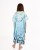 ponczo dla dziecka na plaże szybkoschnące miętowe ręcznik z kapturem poncho towel hooded changing robe mint malokee