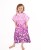 ponczo dla dzieci z kapturem wrzosowe poncho hooded towel for kids heather changing robe