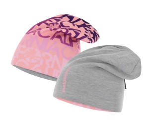 Czapka dwustronna termoaktywna California Pink