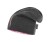 czapka termoaktywna oddychająca bawełniana polarowa wrzosowa różowa grafitowa beanie hat breathable thermoactive