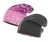 czapka termoaktywna oddychająca bawełniana polarowa wrzosowa różowa beanie hat breathable thermoactive