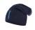 czapka granatowa dwuwarstwowa bawełniana letnia navy blue cotton hat beanie