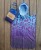 ponczo dla dzieci granatowe niebieskie z kapturem poncho hooded towel for kids changing robe