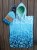 ponczo dla dziecka na plaże szybkoschnące miętowe ręcznik z kapturem poncho towel hooded changing robe mint malokee