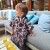 brown poncho for kid boy warm poncho brązowe ponczo dla dziecka
