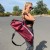 plecak na deskorolke worek skateboard bordowy