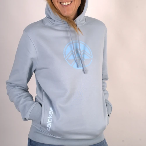 iceblue organic cotton hoodie swetashirt malokee mountain wave surf