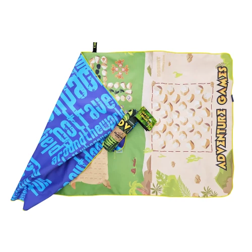 ręcznik szybkoschnący z mikrofibry turystyczny z grami dla dzieci gry podróżne