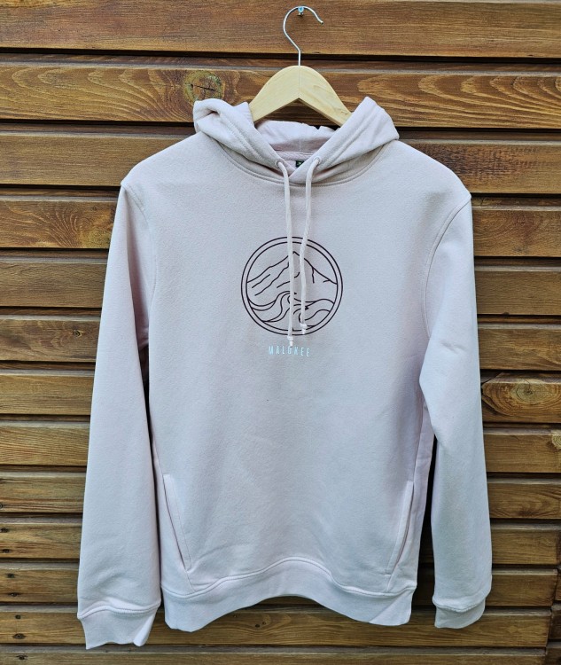 hoodie soft rose organic cotton hooded sweatshirt
