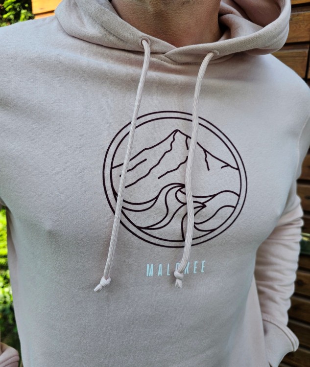 hoodie soft rose organic cotton hooded sweatshirt