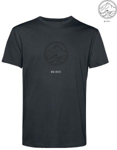 Koszulka t-shirt z bawełny organicznej #MOUNT2WAVE GREY