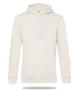 Bluza z kapturem z bawełny organicznej Mount2Wave Latte