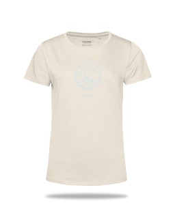 Koszulka t-shirt organiczna latte damska Mount2Wave 