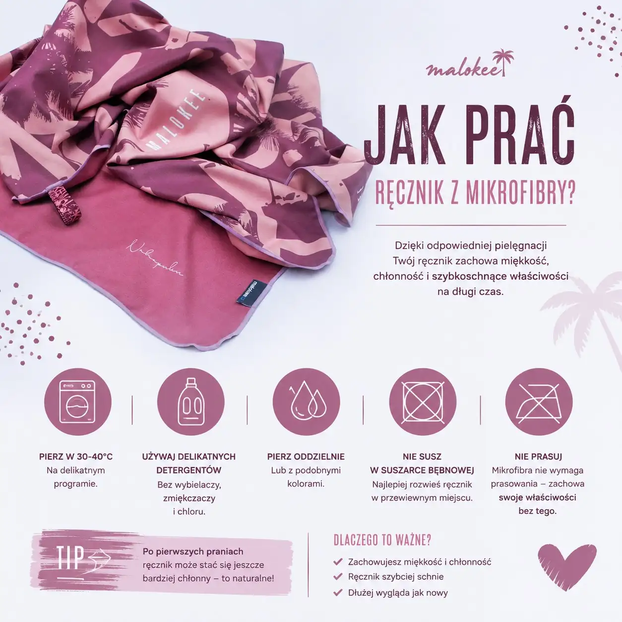 instrukcja prania